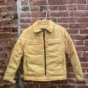 RETRO Yellow Pack In Down Jacket (Size L)